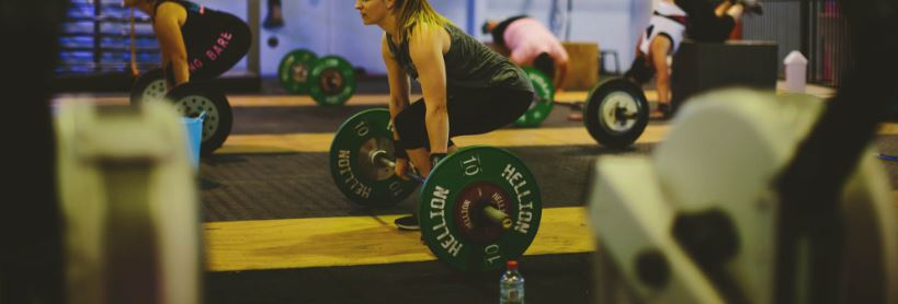 crossfit people with weights